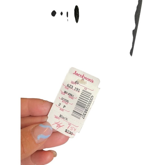 NWT JACOBSON BLACK DRESS - Picture 7 of 7